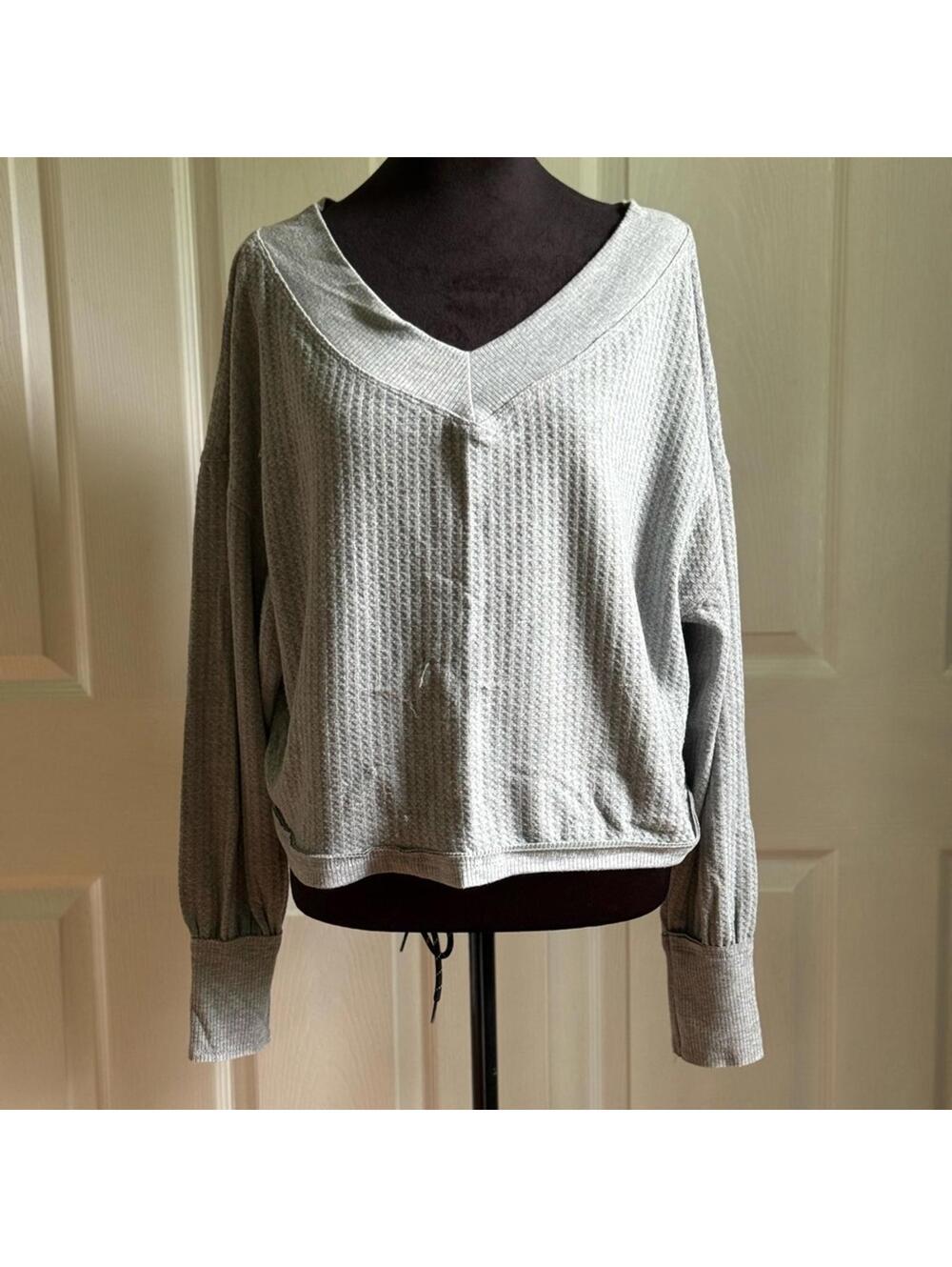 Women's Top | Long Sleeve Blouse| Streetwear Society | Size Medium